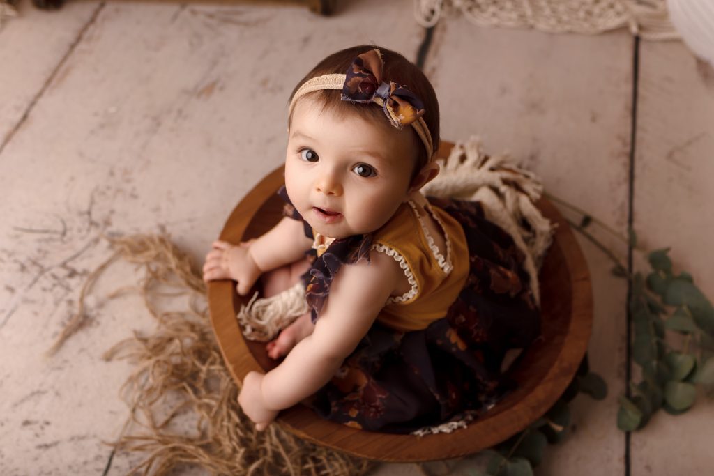 shooting photo bebe 6/9 mois a Lyon